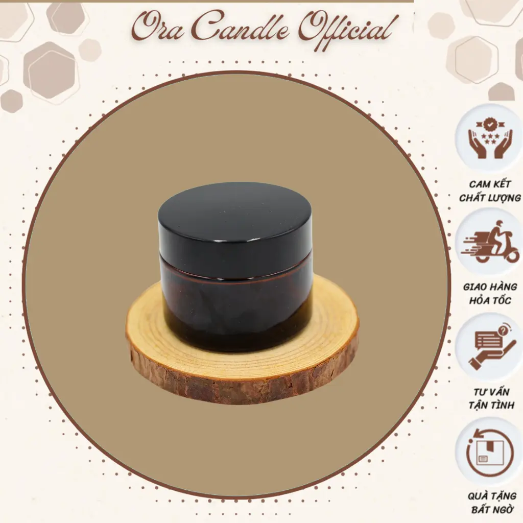 Cốc Đựng Nến Mini (50gr)