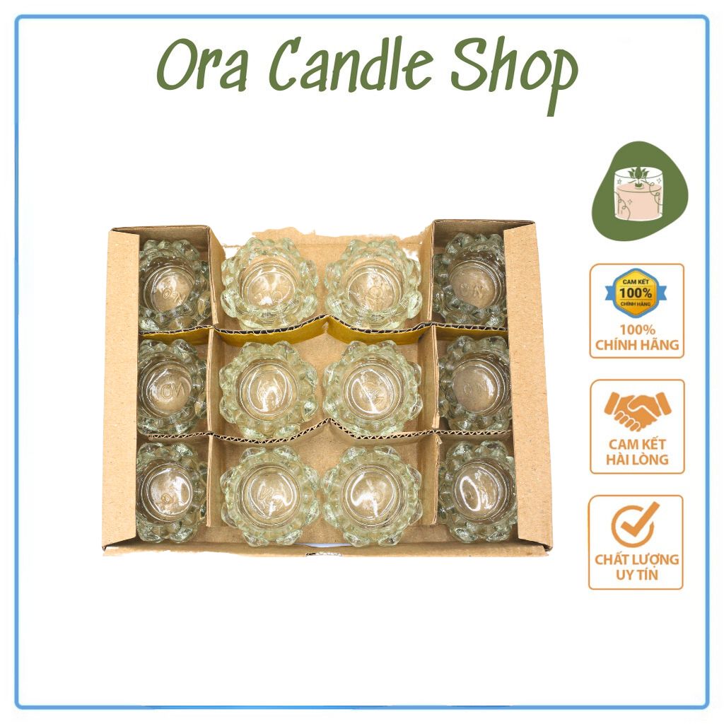 Đế hoa sen nhỏ (hộp-12ly)